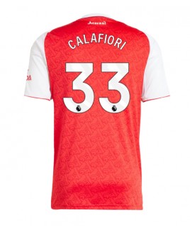 Günstige Arsenal Riccardo Calafiori #33 Heimtrikot 2025-26 Kurzarm